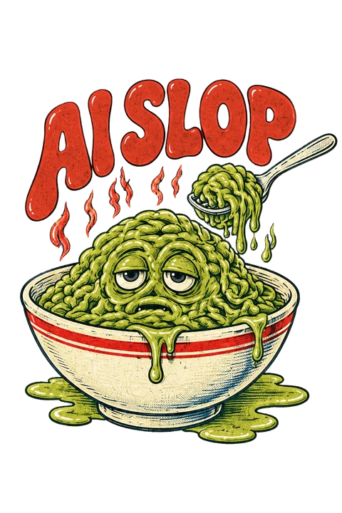 AI SLOP artwork preview